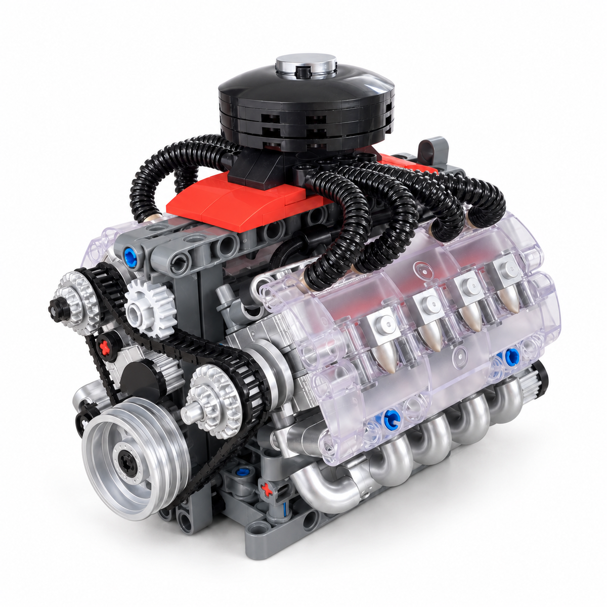V8 Engine Model Kit – Motorized Display Build | 10171