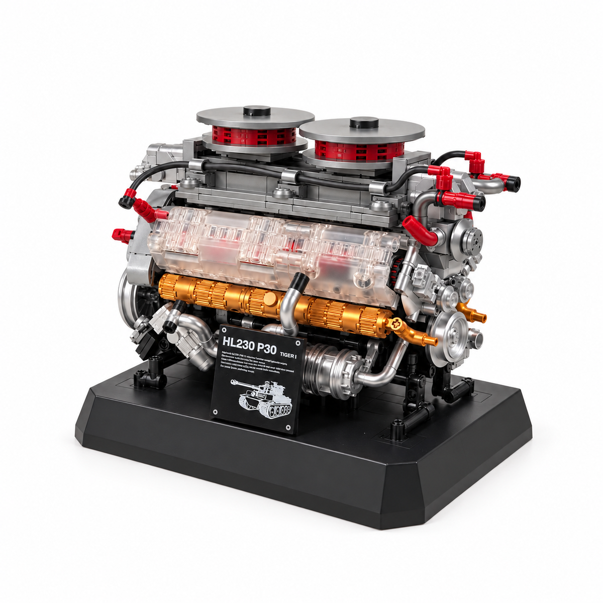 Tiger Tank Engine Model Kit – Mechanical Display Build