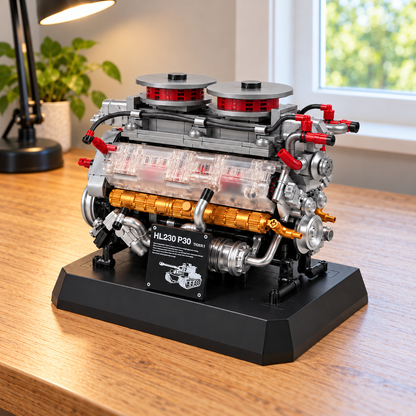 Tiger Tank Engine Model Kit – Mechanical Display Build