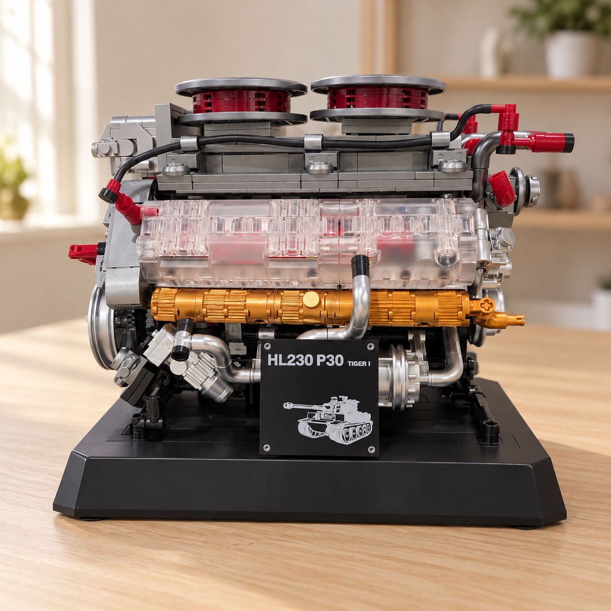 Tiger Tank Engine Model Kit – Mechanical Display Build